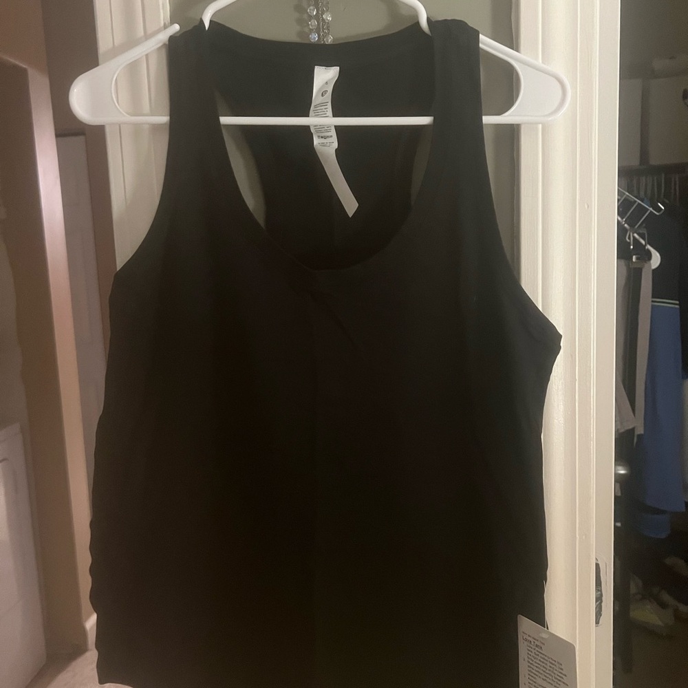 Lululemon Women's Black Tank Top